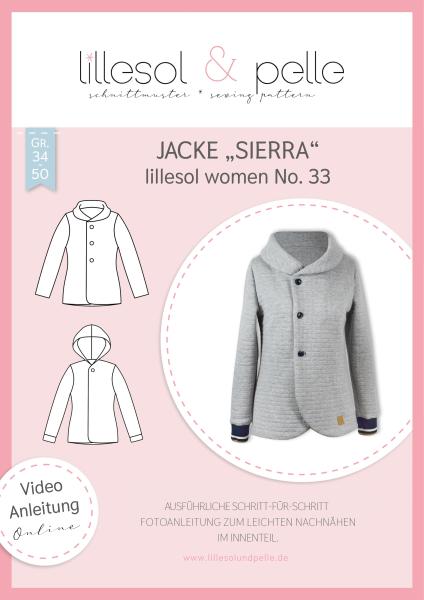 Schnittmustertitelbild Jacke Sierra lillesol women No. 33